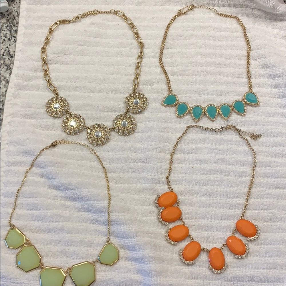 J crew and Nordstrom bubble necklace bundle!